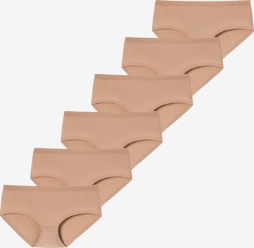 SCHIESSER Broekje ' Invisible Cotton ' in Beige: voorkant