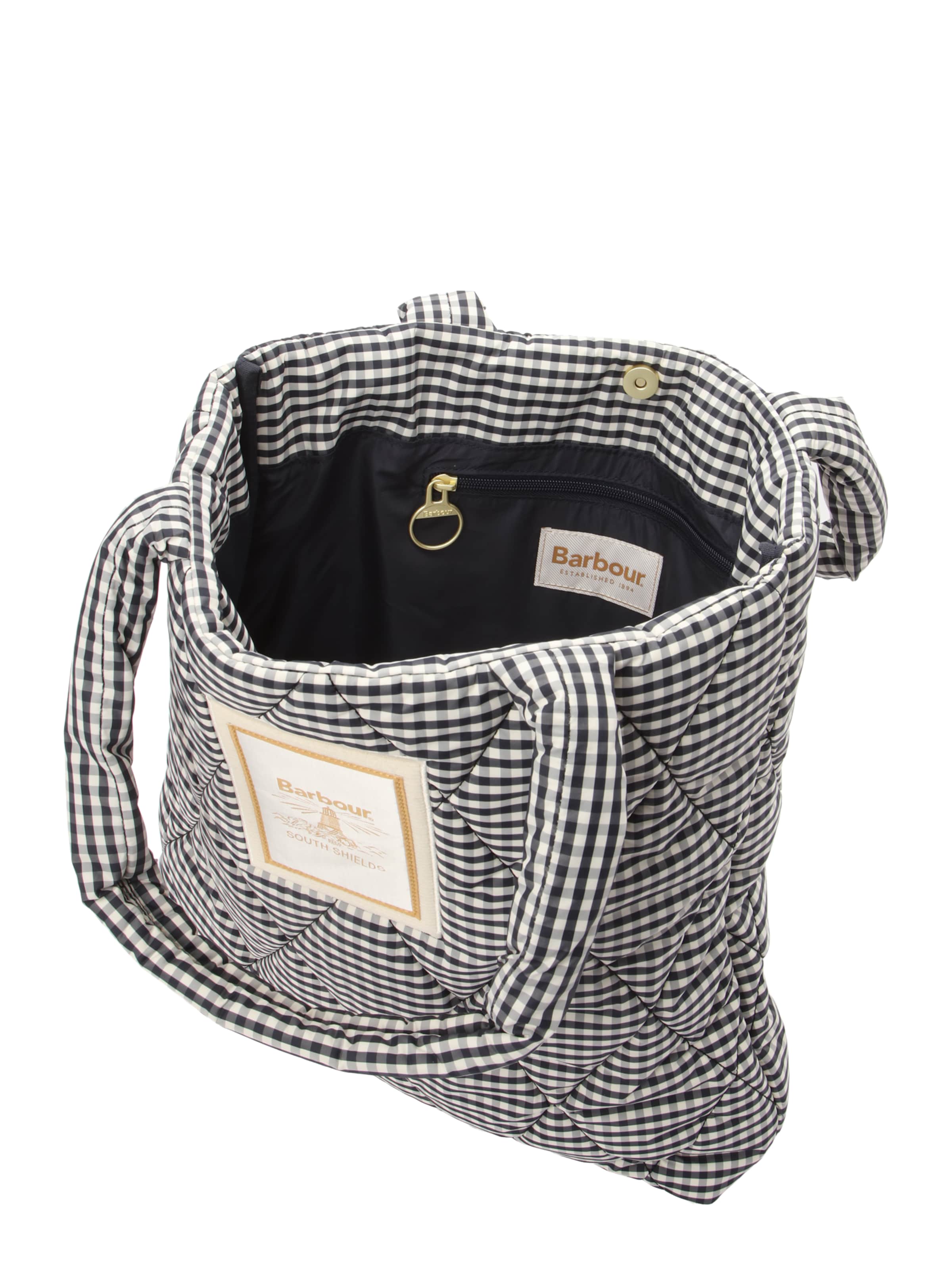 Cabas 'Riah' Barbour en noir