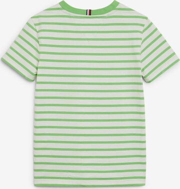 TOMMY HILFIGER Paita 'Breton' värissä vihreä