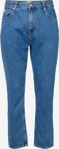 Calvin Klein Jeans Szabványos Farmer 'DAD Jeans' - kék: elől