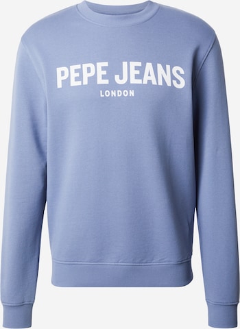 Pepe Jeans Sweatshirt in Blue: front