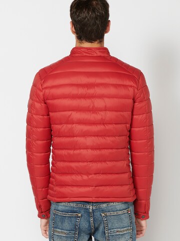 KOROSHI Zimná bunda - Červená