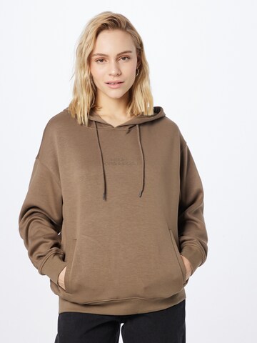 MSCH COPENHAGEN Sweatshirt 'Ima' i brun: framsida