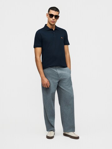 Tricou de la Abercrombie & Fitch pe albastru