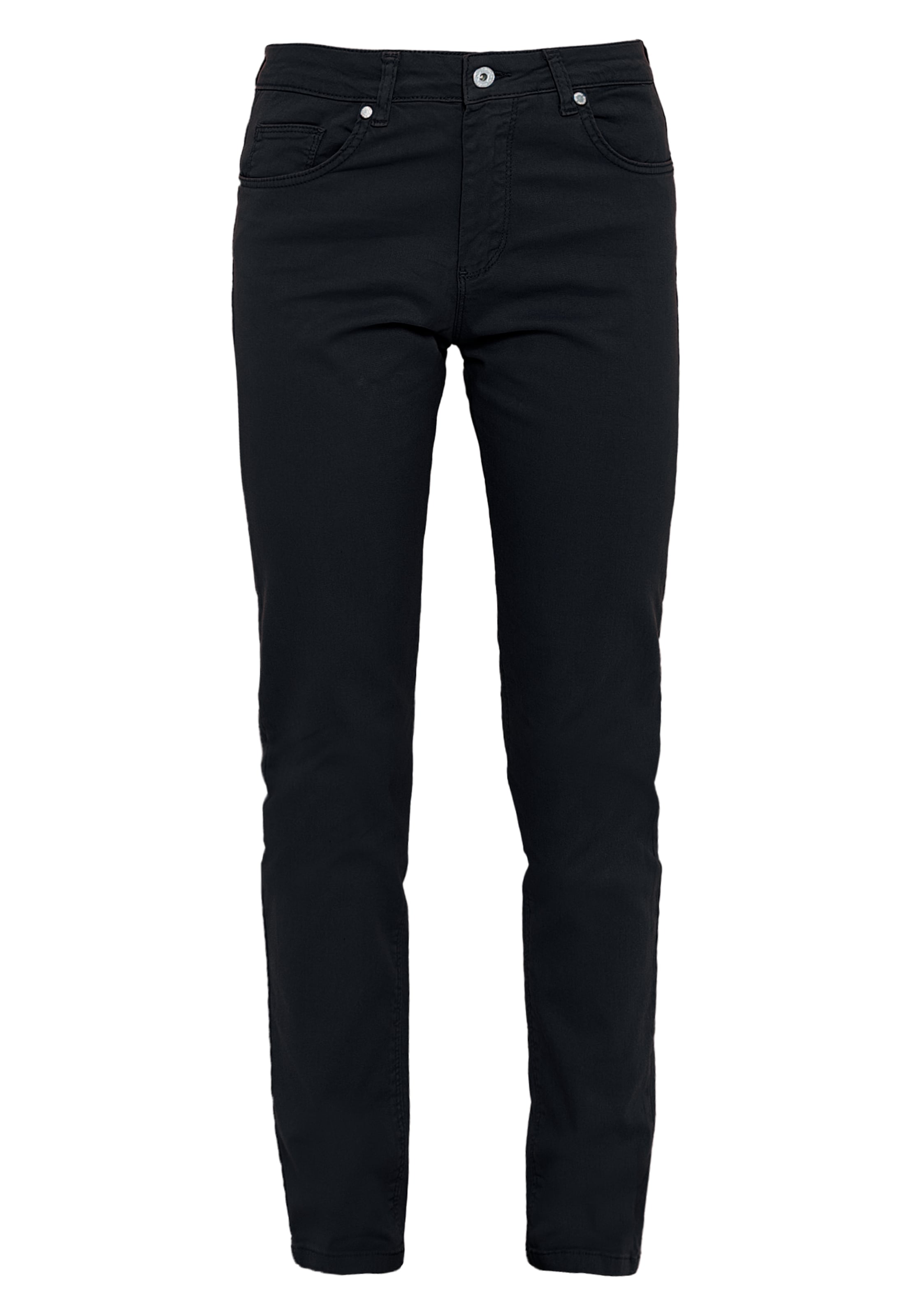Giorgio di Mare - Slimfit Calças chino 'Serafina' em preto: frente