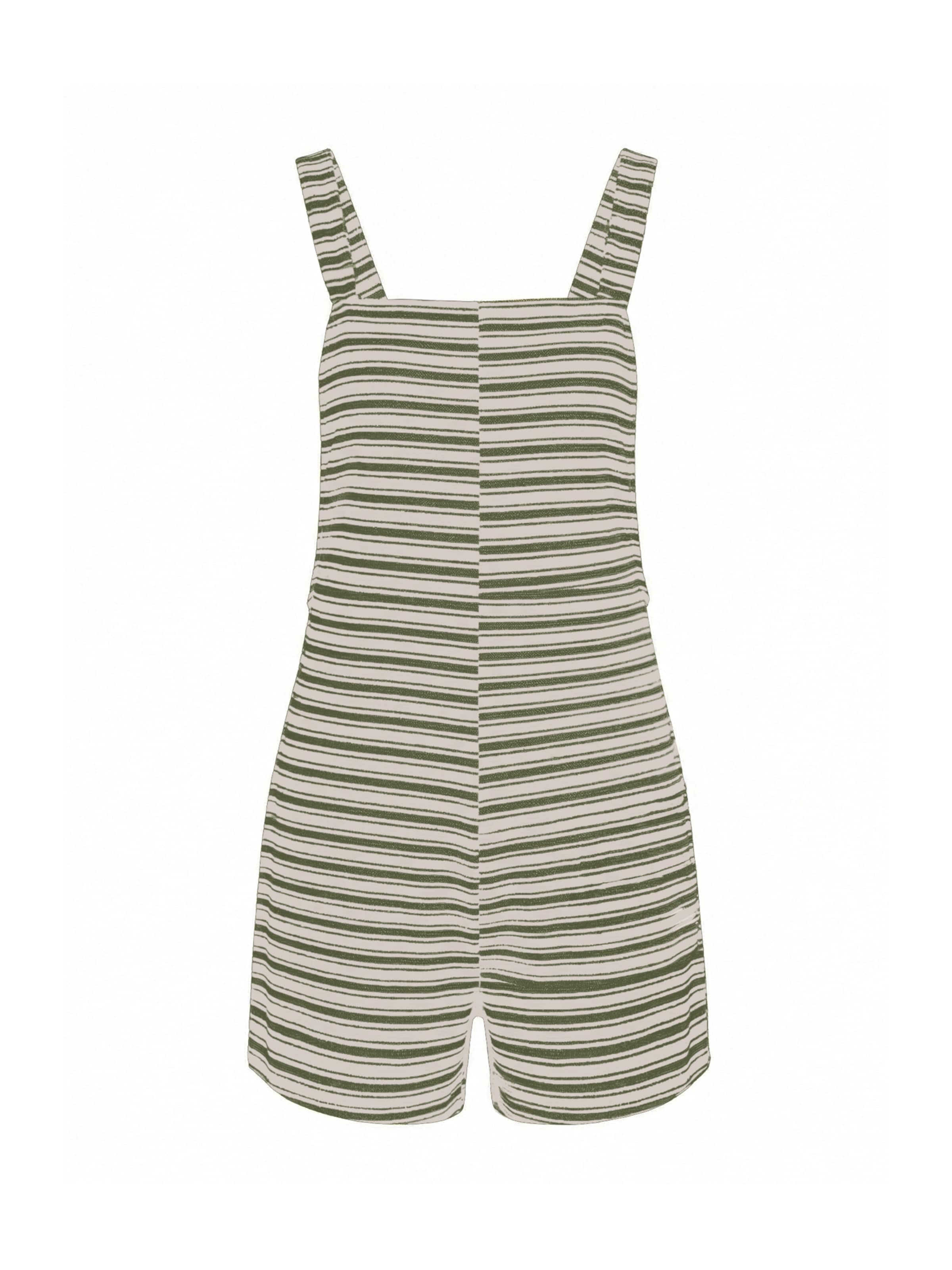 Imily Bela Dungarees in Green: front