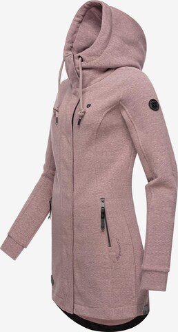 Ragwear Sweatjacke 'Letty' in Lila