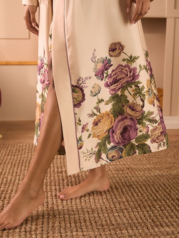 LAURA ASHLEY Dolg kopalni plašč 'Uffington Roses' | bež barva