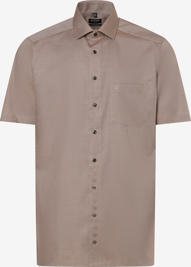 OLYMP Button Up Shirt in Dark beige / Cappuccino, Item view