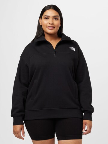 THE NORTH FACE Sweatshirt 'Essential' in Schwarz: predná strana