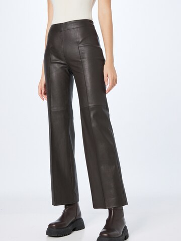 DRYKORN Regular Pants 'ALOUD' in Black: front