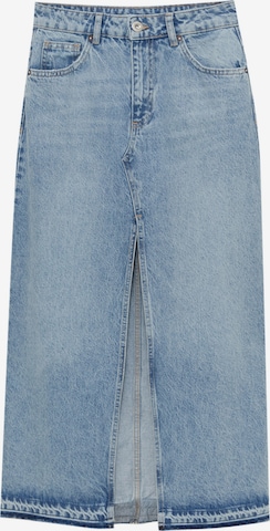 Pull&Bear Skirt in Blue: front