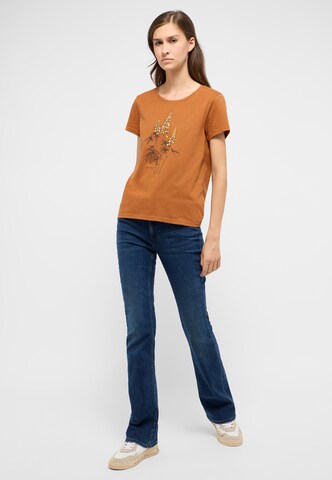 MUSTANG T-Shirt in Braun