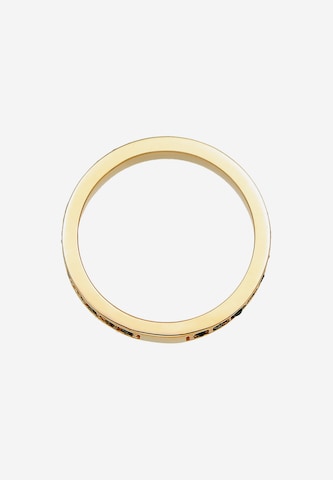 ELLI Ring Bandring, Kristall Ring in Gold