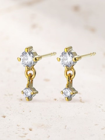 Dear Me Oorbellen 'Infinite' in Goud