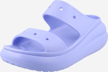 Crocs Muiltjes 'Classic Crush' in Lila: voorkant