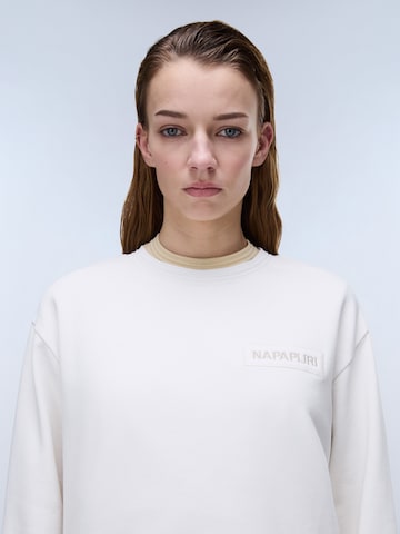 NAPAPIJRI Свитшот 'B-CLARAO C W' в Белый
