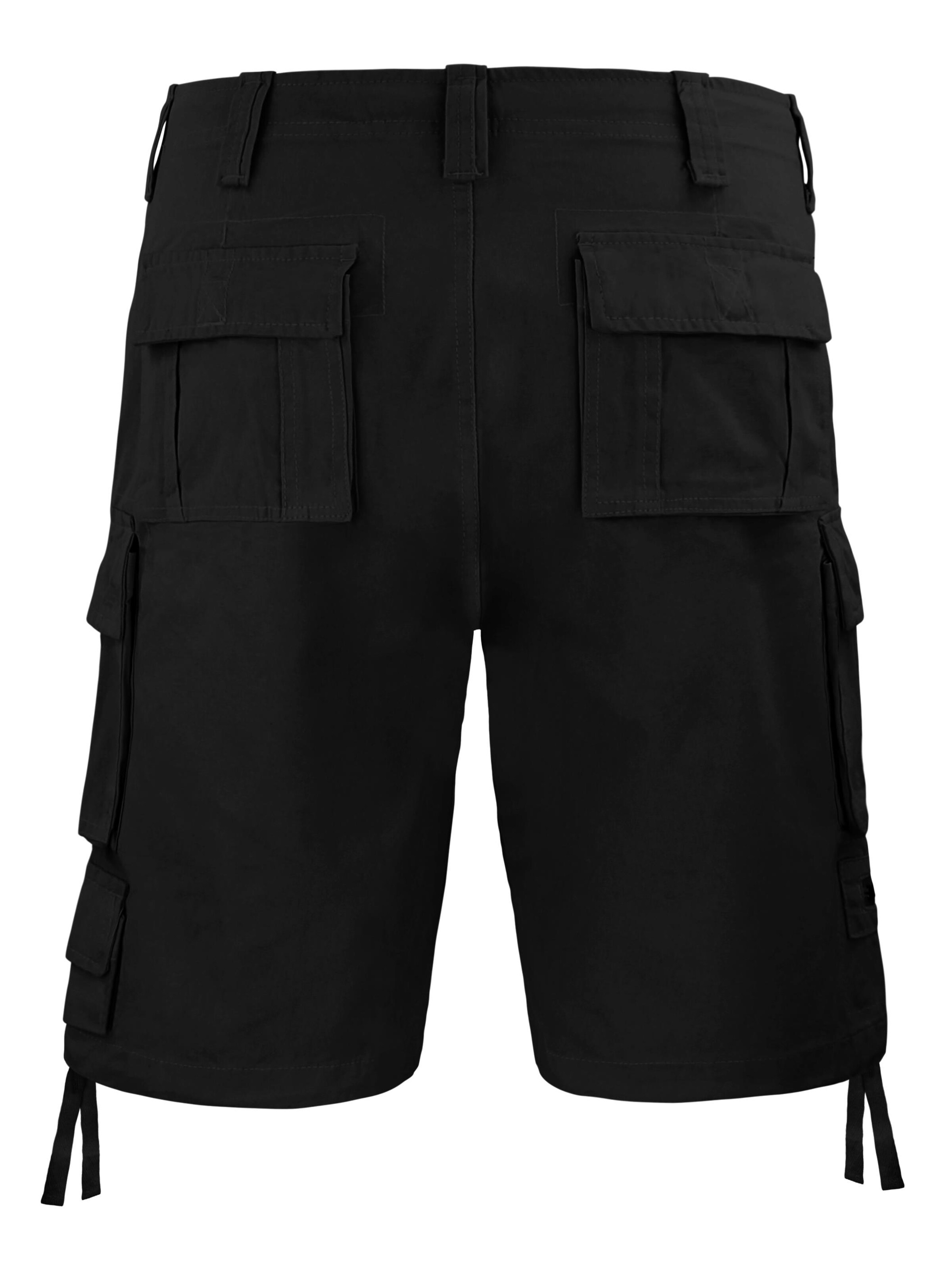 Regular Pantalon outdoor 'Atacama' normani en noir