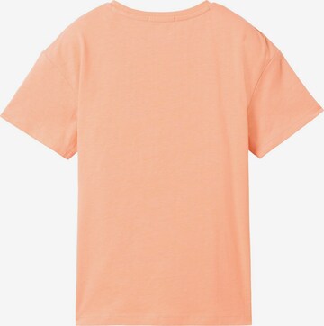 TOM TAILOR T-Shirt in Orange