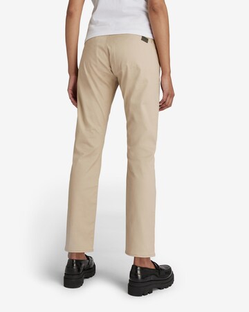 Skinny Pantalon chino G-Star RAW en beige