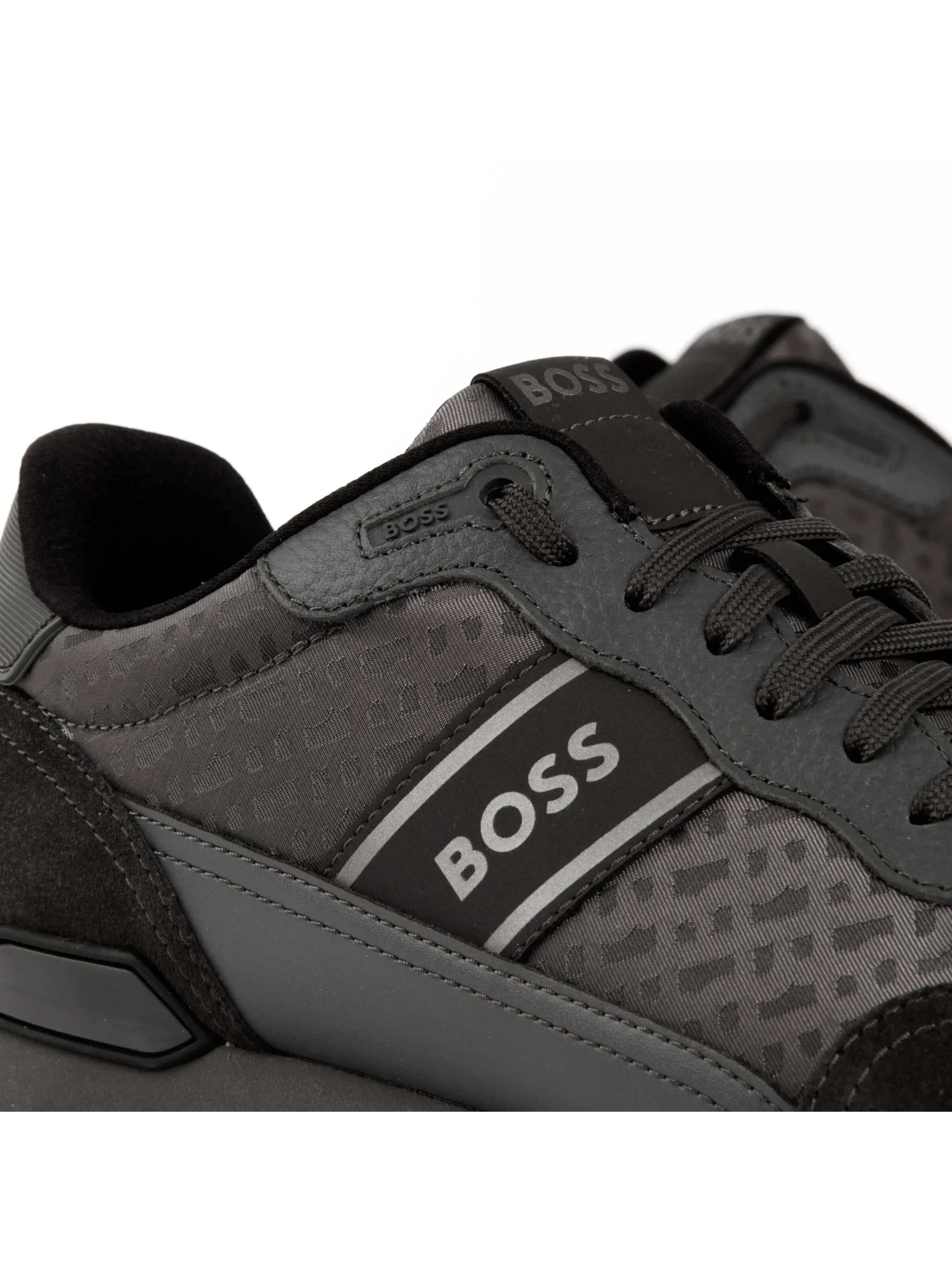 BOSS - Zapatos con cordón 'Parkour L Runn' en negro