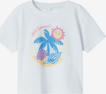 NAME IT Shirt 'NMFJassa' in White: front
