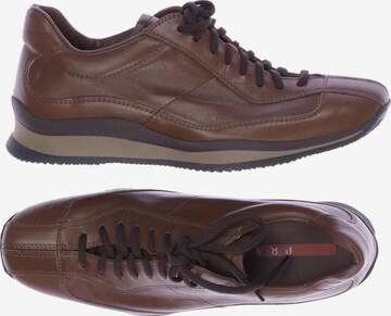 PRADA Sneakers & Trainers in 37,5 in Brown: front
