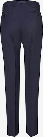 Regular Pantalon à plis HECHTER PARIS en bleu