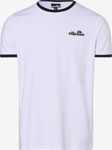 ELLESSE - Camisa 'Meduno' em branco: frente