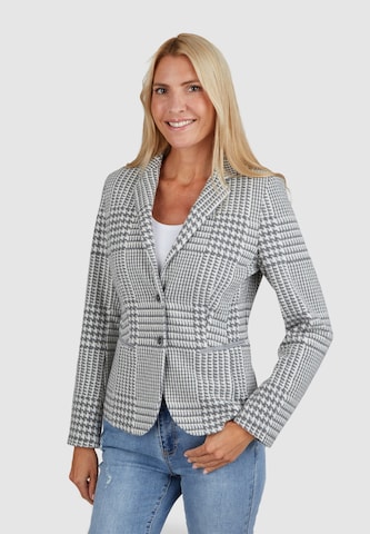 White Label Blazer in Grey: front