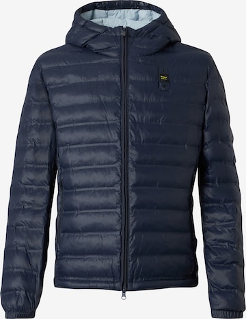 Blauer.USAPrijelazna jakna 'CHARLES' - plava boja: prednji dio