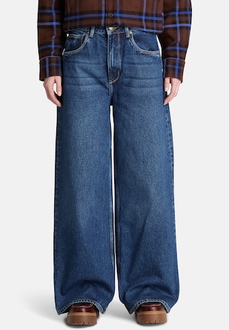 TIMBERLANDWide Leg/ Široke nogavice Traperice - plava boja: prednji dio