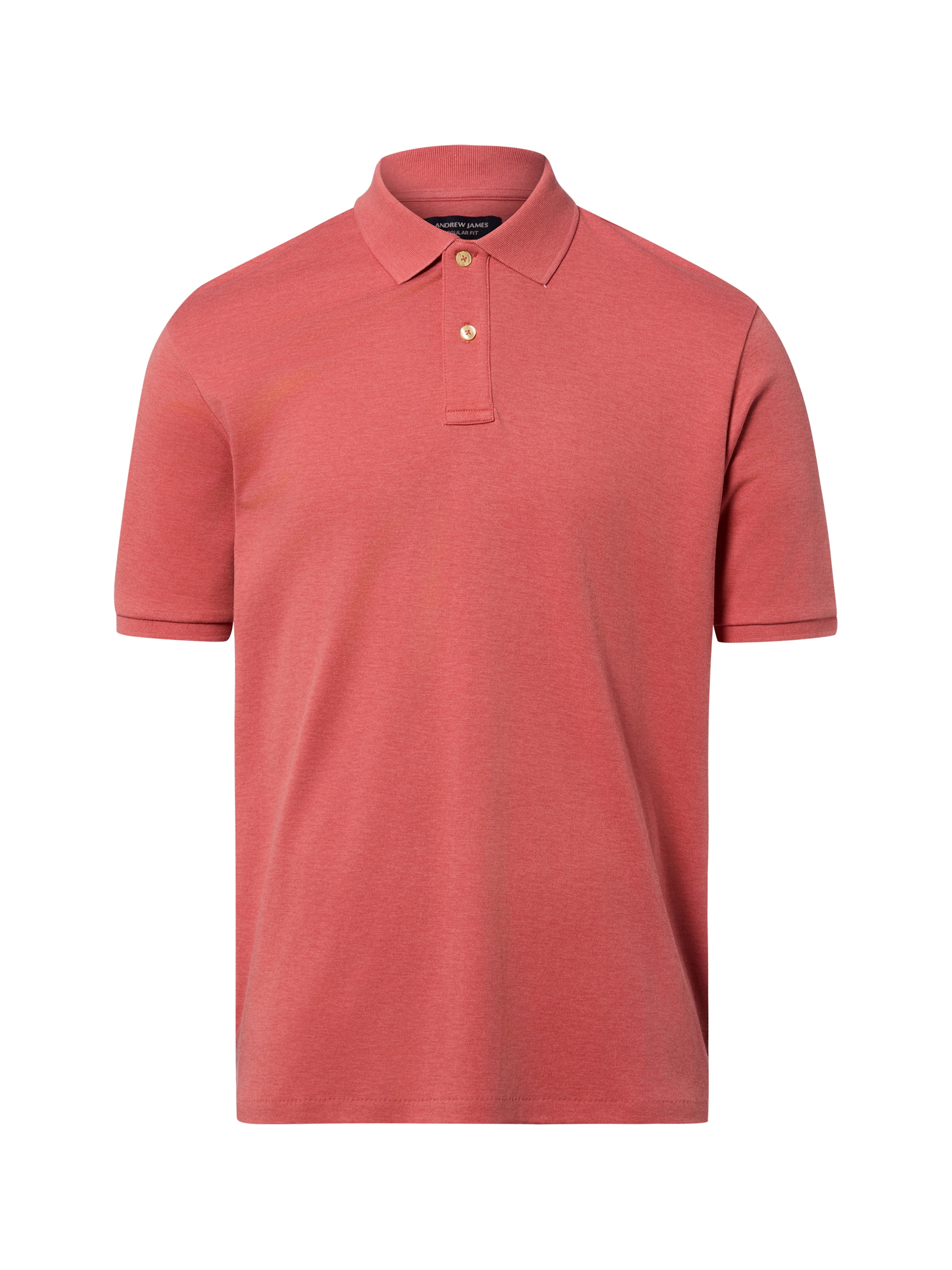 Andrew James Shirt in Orange: front