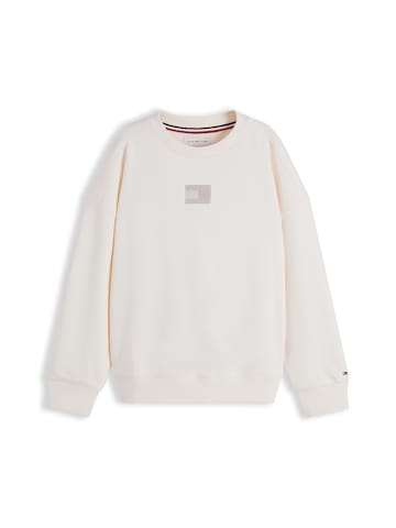 TOMMY HILFIGER Μπλούζα φούτερ σε λευκό: μπροστά