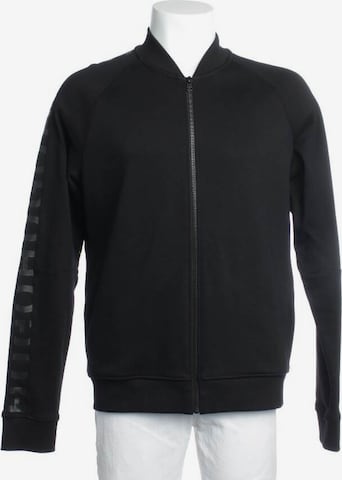 HUGO Red Sweatshirt / Sweatjacke M in Schwarz: predná strana