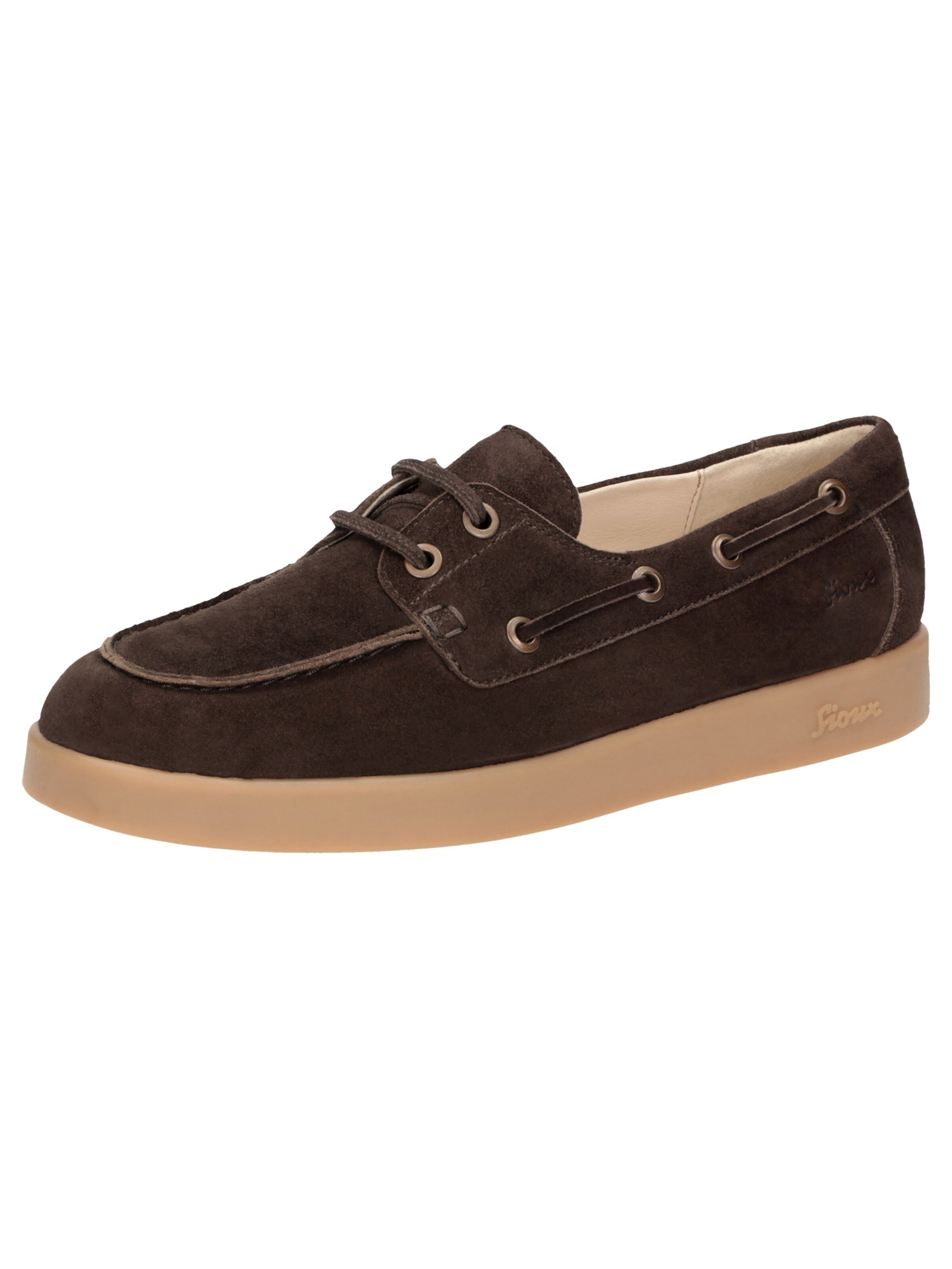 SIOUX Schnürschuh ' Melosana-700 ' in 35 in hellbraun / dunkelbraun, Produktansicht
