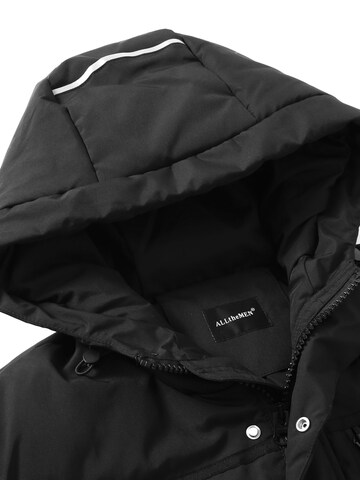 ALLTHEMEN Winter Coat 'Flaum' in Black