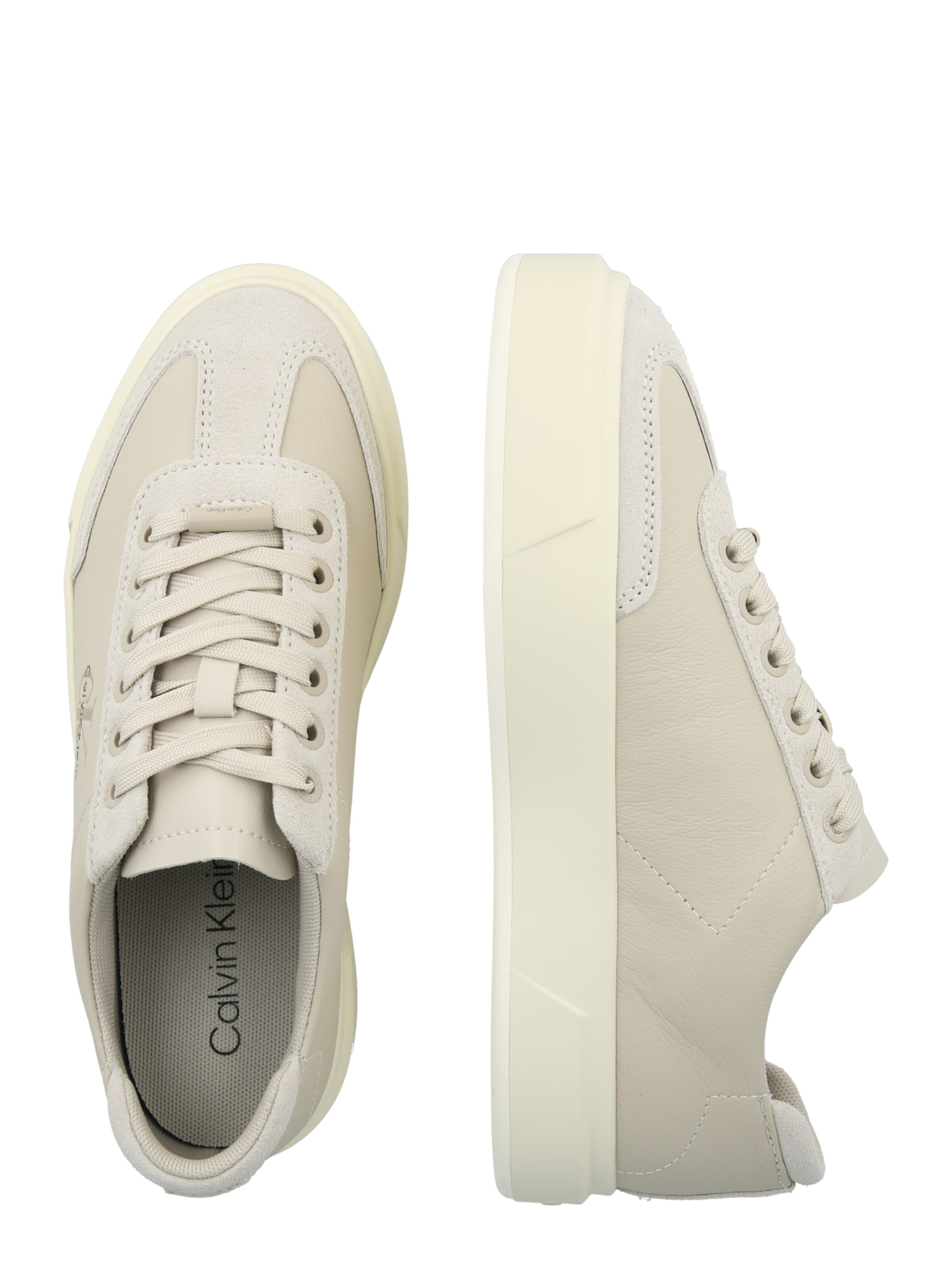 Calvin Klein Rövid szárú sportcipők - bézs