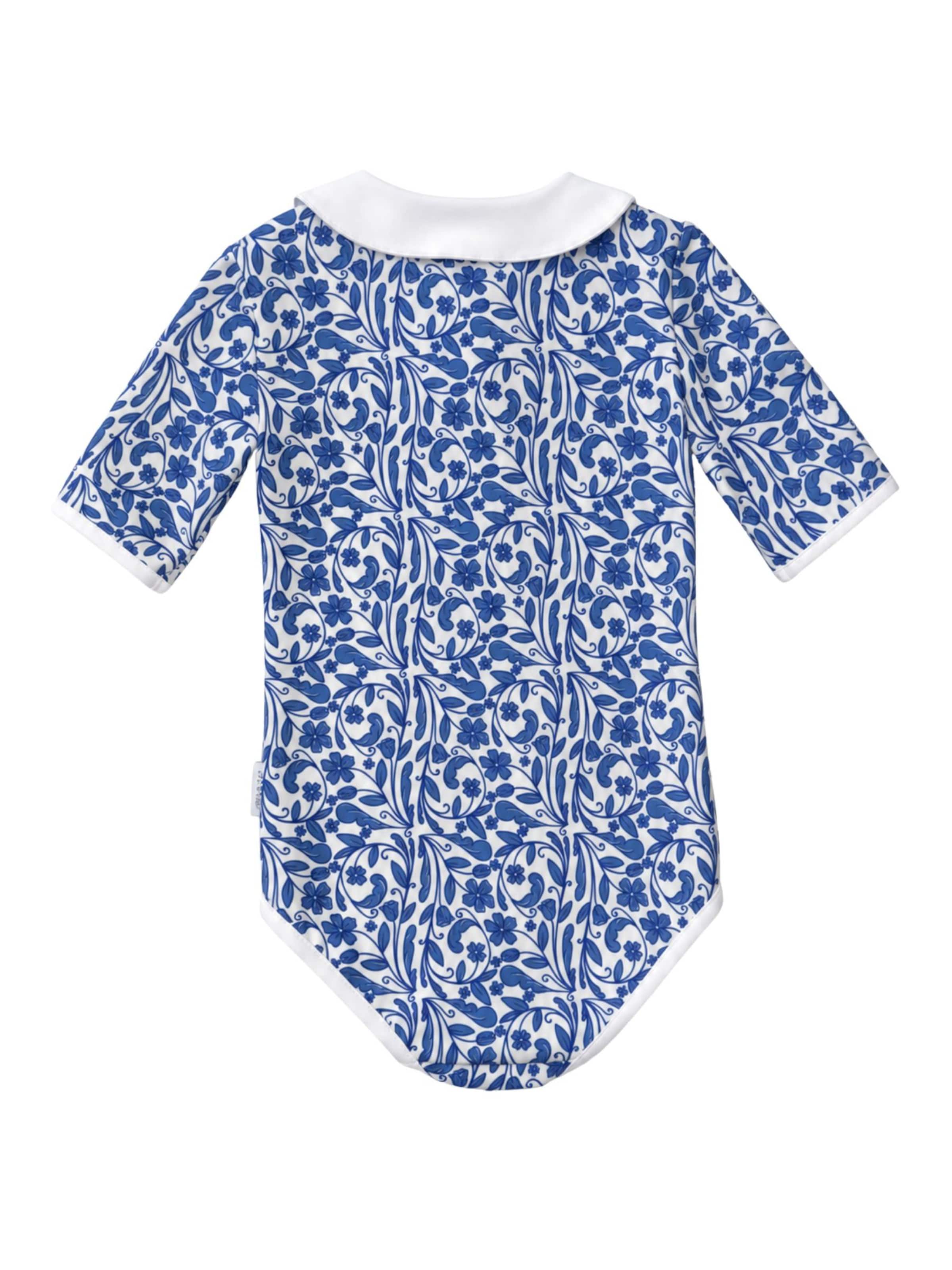 SEABASS Badpak 'Girls Swimsuit Coco' in Blauw