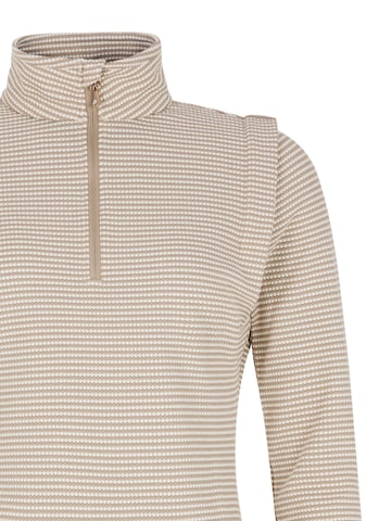 PROTEST Sportsweatshirt 'PRTIVORY' in Braun