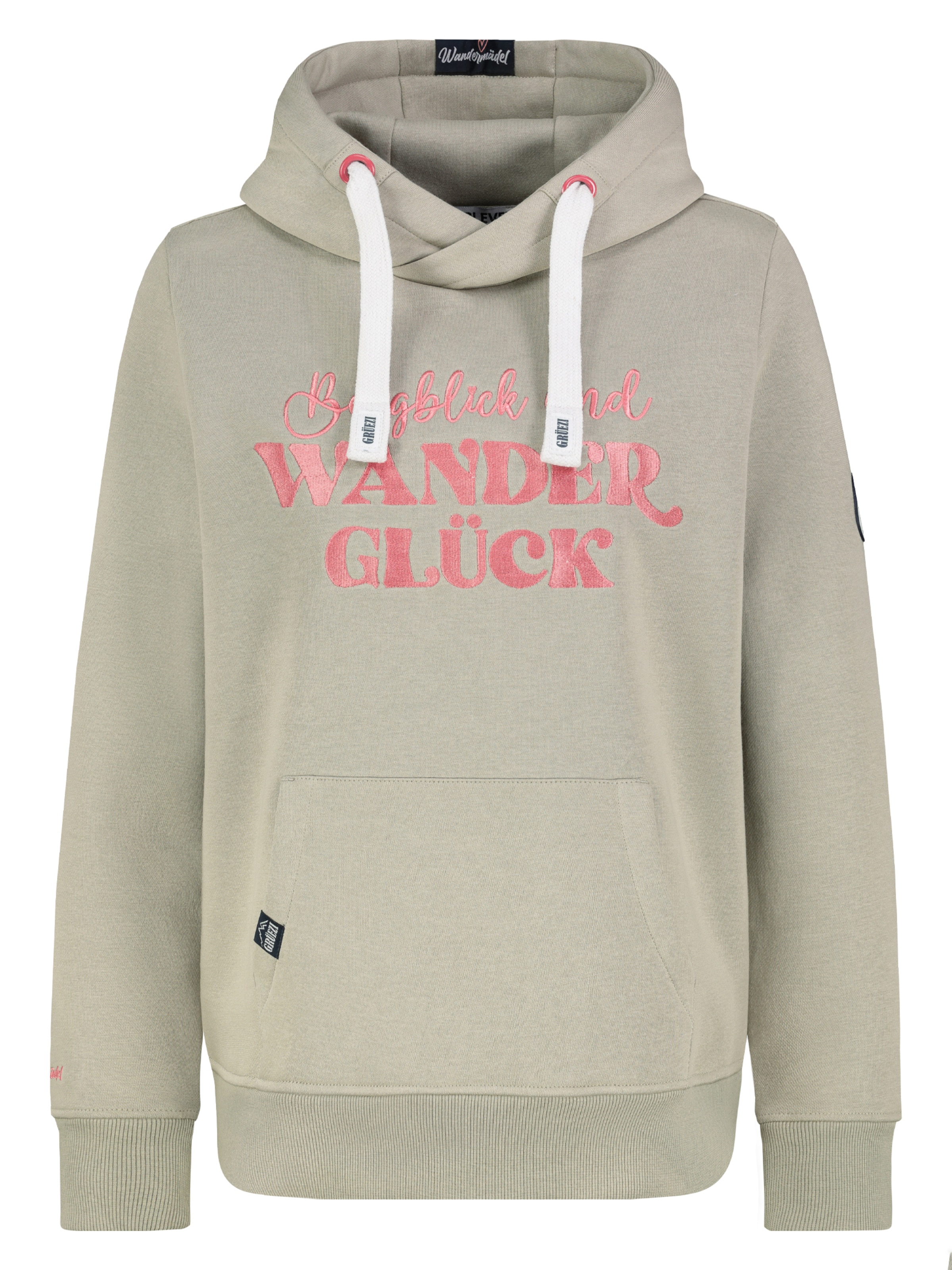 Sublevel Sweatshirt in Grau: Vorderseite