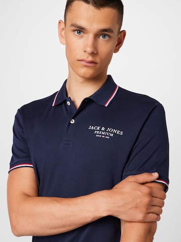 JACK & JONES Póló 'ASTON' - kék