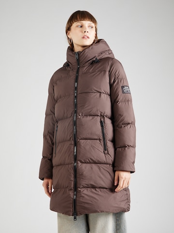 ECOALF Winter Coat 'MANLIE' in Brown: front