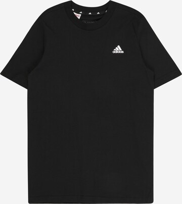 ADIDAS SPORTSWEAR Performance shirt 'Essentials Small Logo ' in Black: front