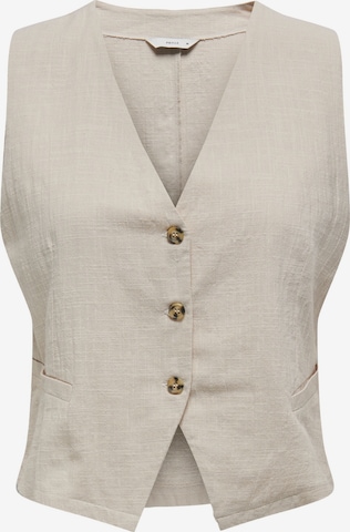 ONLY Suit vest 'ONLTizana' in Grey: front