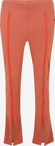 ADIDAS BY STELLA MCCARTNEY Flared Workout Pants 'Truecasuals ' in Orange: front