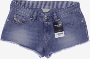DIESEL Shorts in XS in Blue: front