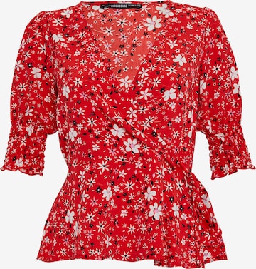 Threadbare Blouse 'Diana' in Rood: voorkant