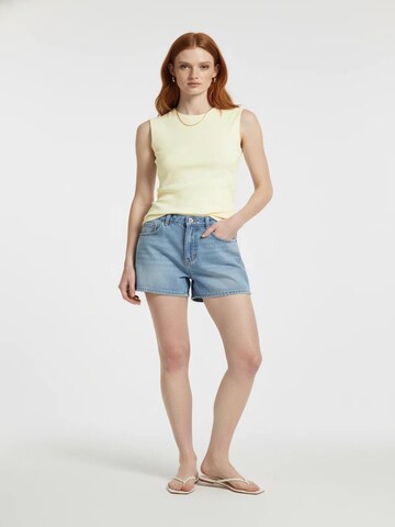 No Matter What Top in Yellow