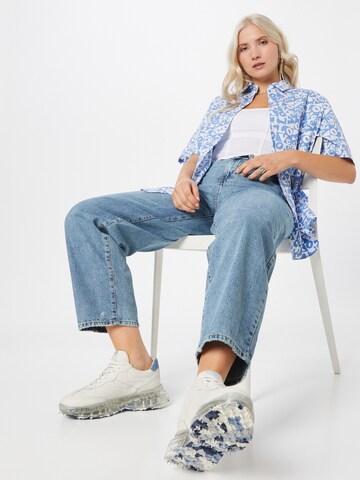 Wide Leg Jean '90´S' Urban Classics en bleu